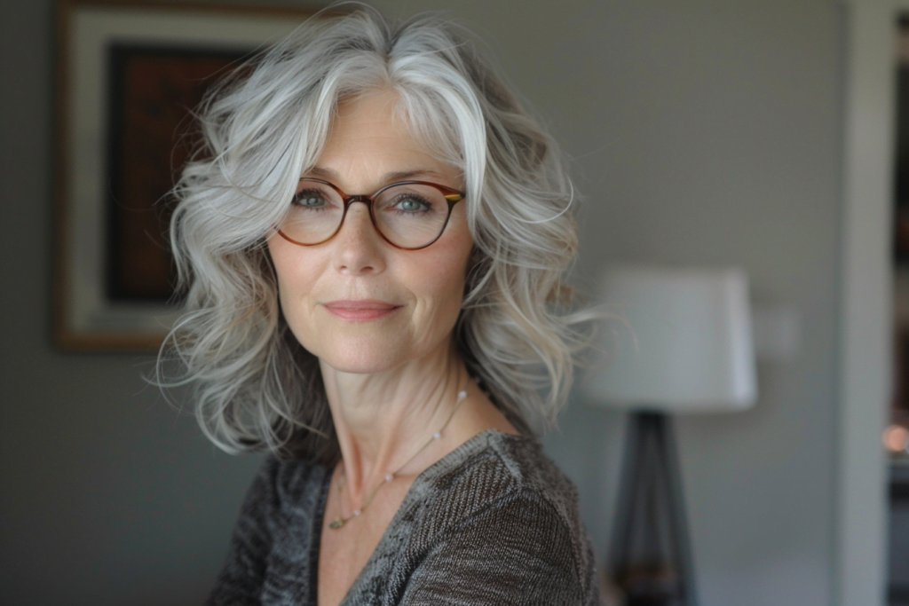 25 Medium Length Hairstyles For Women Over 50 Style Ideas